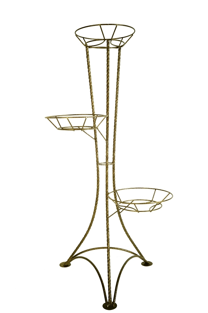 Подставка напольная для цветов 3 горшка (З)