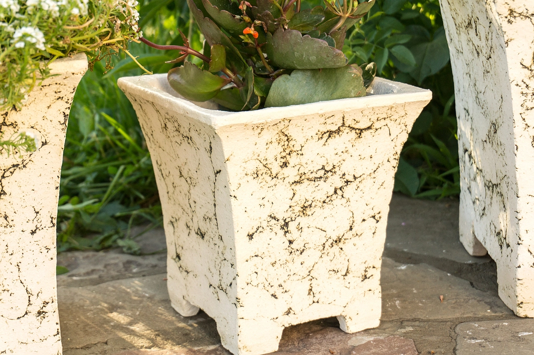 Шамот Квадратные горшки Д-31