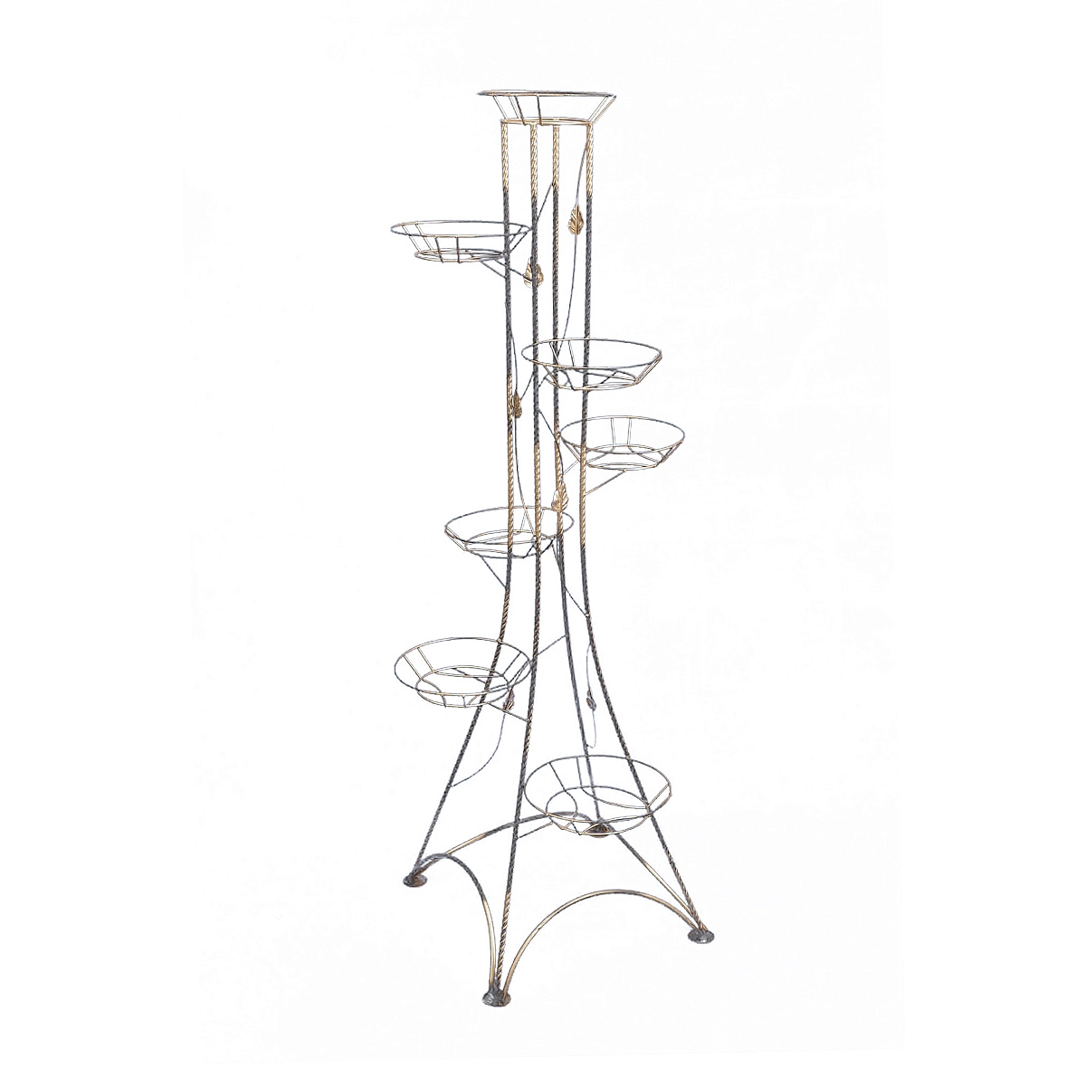 Подставка напольная классическая Березка на 7 горшков