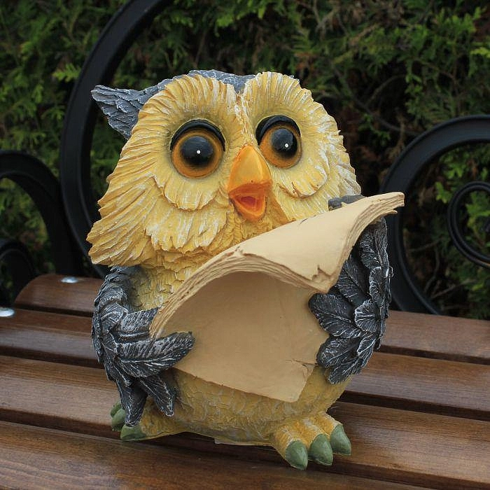 Фигура Филин со свитком 11214
