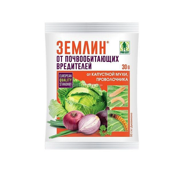 Инсектицид Землин средство защиты от проволочника 100г