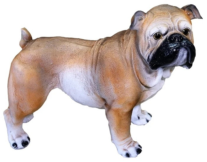 Фигура садовая Собака Бульдог