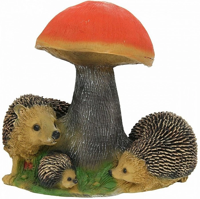 Фигура садовая Гриб Подосиновик с ежами 