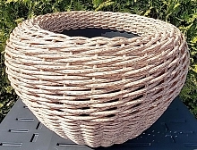 Кашпо 20л 20-БУК (Ротанг Л) 