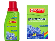 Удобрение цветочное Bona Forte Радуга средство для окраски гортензий 100г/285мл