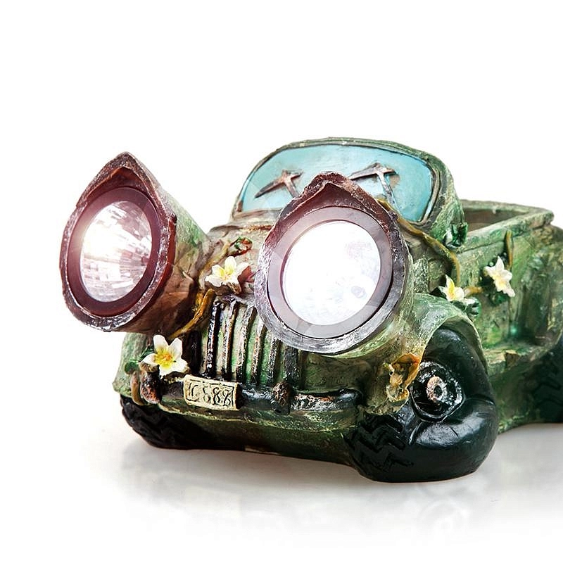 Садовая фигура-светильник "Машина"