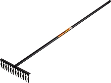 Грабли Амиго пластиковые с метал черенком 77013