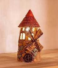 Шамот Башня мельница с подсолнухом