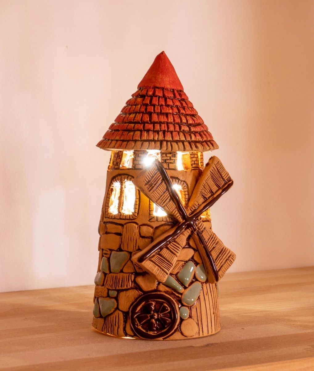 Шамот Башня мельница с подсолнухом