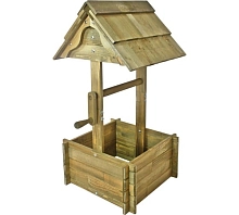 Цветочница Колодец 4-х гранный Эконом 