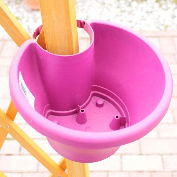 Кашпо для водосточных труб 24*15 см 3л