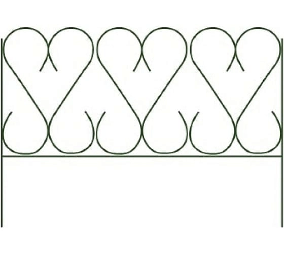 Забор декоративный садово-парковый Изящный 5м