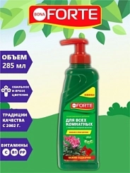 Удобрение цветочное Bona Forte КРАСОТА жидкое минеральное для комнатных растений с дозатором 285мл Удобрение цветочное Bona Forte КРАСОТА жидкое минеральное для комнатных растений с дозатором 285мл