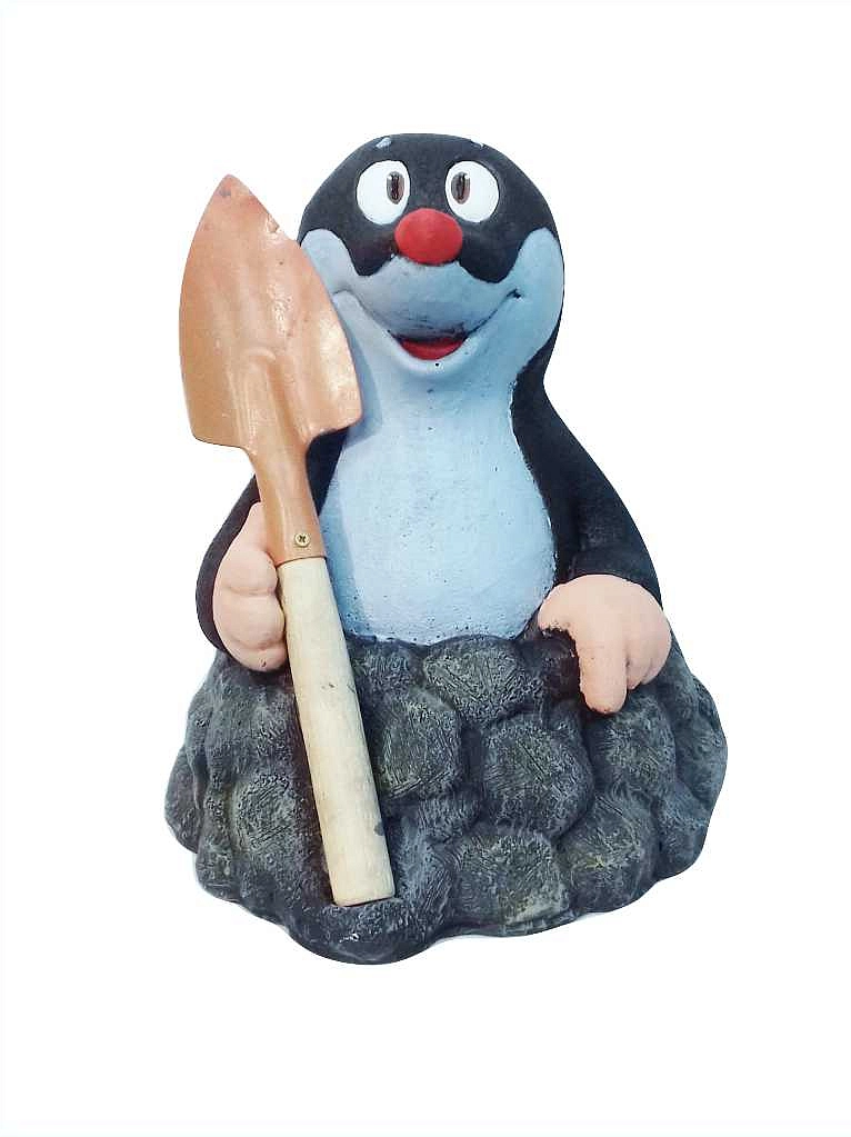 Фигура садовая Крот Егор-копатель