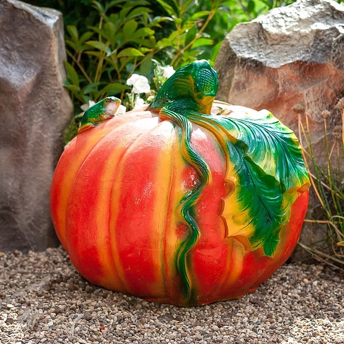 Фигура садовая Тыква большая F02002 (Айронкр)