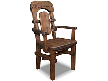Стул Классик из массива сосна цвет палисандр (Елегри)
