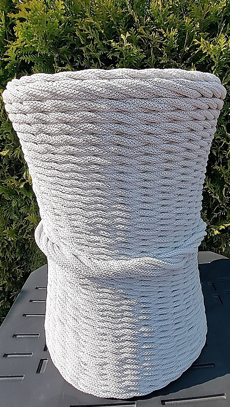 Кашпо ЦИЛИНДР 20л Ц-12 ПРЕМИУМ (Ротанг Л) 