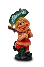 Фигура садовая Гном Клубничка WELCOME 