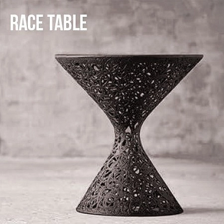 Стол RACE TABLE (Базальт)