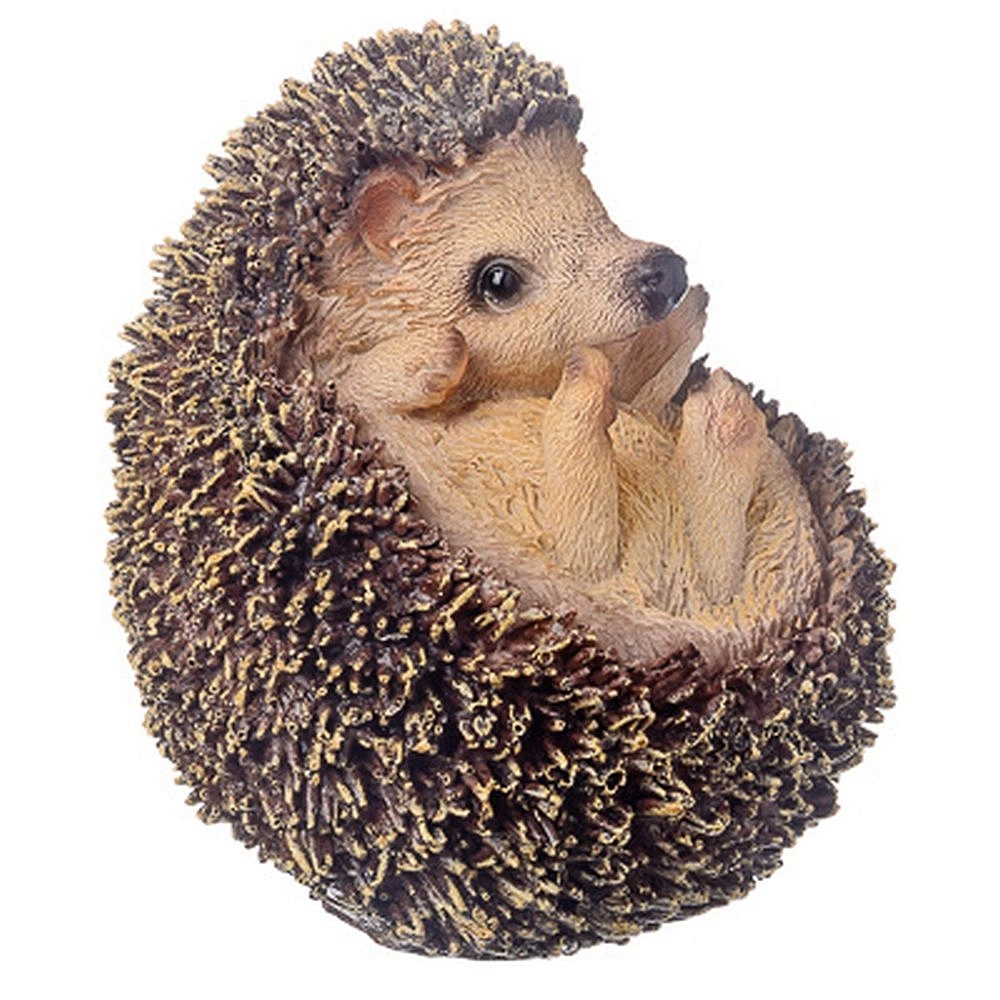 Фигура садовая Ежик на спине 20,3 см