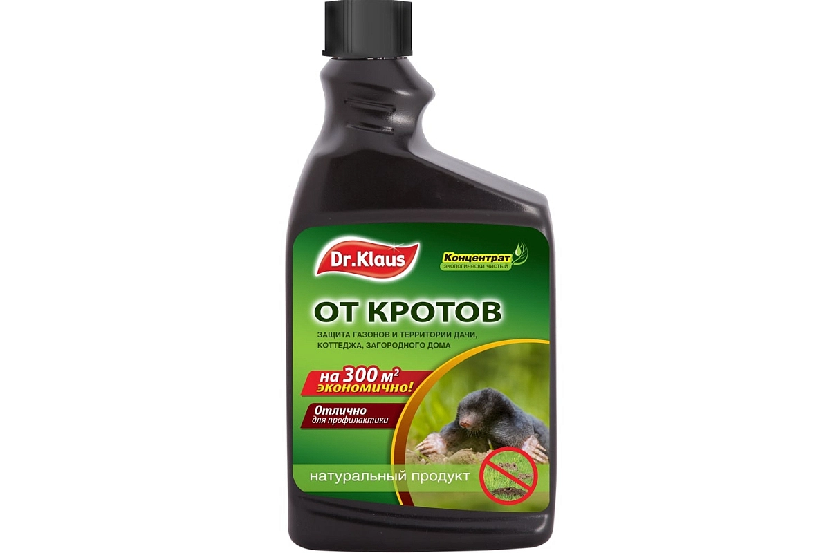 Родентицид от Кротов Dr.Klaus Запаска (концентрат) 1л