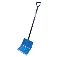 Лопата для уборки снега пластик узкая