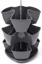 Кашпо каскад подвесной 3-х ярус на 9 растений