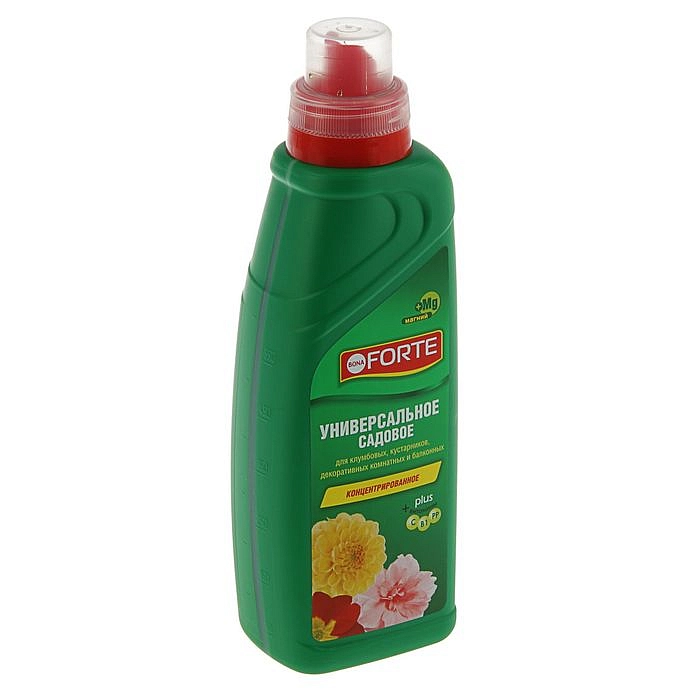 Удобрение цветочное Bona Forte Жидкое для САДОВЫХ, КОМНАТНЫХ РАСТЕНИЙ 750мл