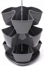 Кашпо каскад подвесной 3-х ярус на 9 растений