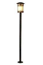 Светильник Sicilia столб 1,5м 120-41/bg-02 1*60W черный/золото