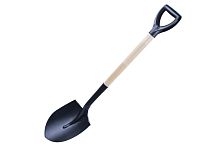 Лопата сад штык с эргоном рукояткой 102см 87011 (Бригадир)