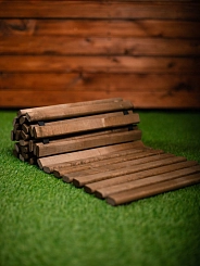 Дорожка садовая деревянная