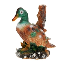 Фигура садовая Утка в траве F01322 (Айронкр)