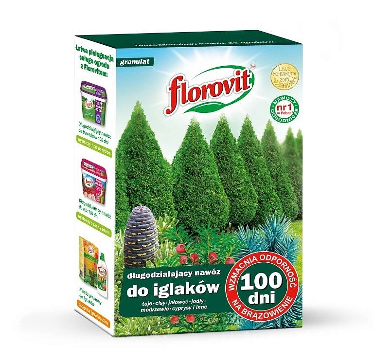 Удобрение хвойное Флоровит 100 дней 1кг