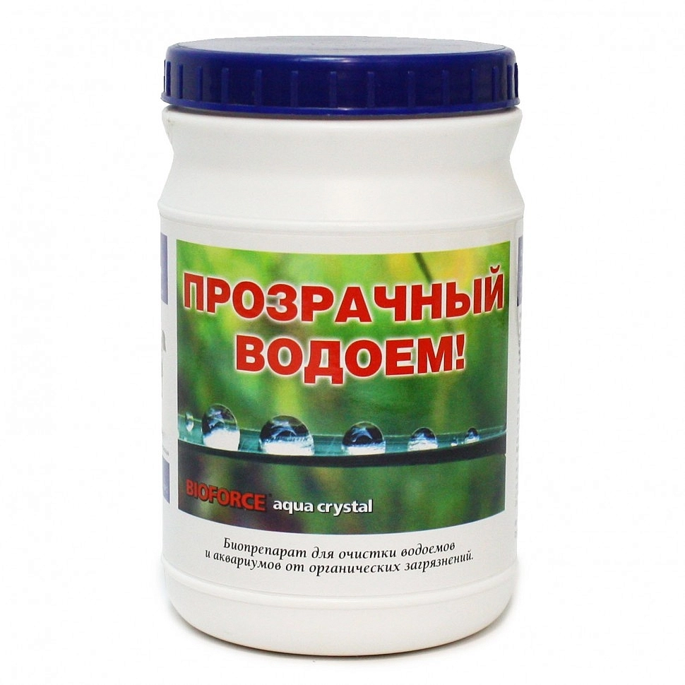 Средство для прудов и водоемов BIOFORCE Aqua Crystal 500г.