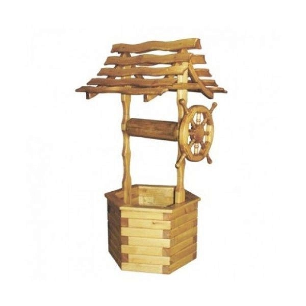 Цветочница колодец 6 граней, Комплект Агро