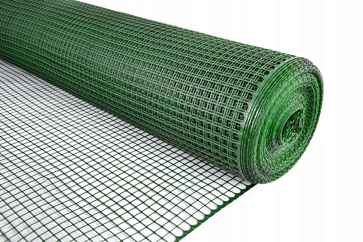 Сетка опора для Роз / Винограда ПРОТЭК Т пластик зеленая/ хаки Н-1 м рулон 5м