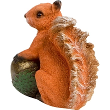 Фигура садовая Бельчонок с тяпкой 