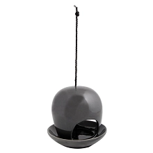 Кормушка для птиц из керамики черная FB 191 Z