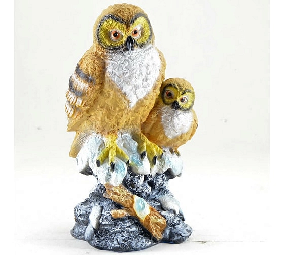 Фигура садовая Полярные совы две
