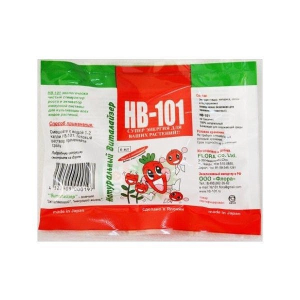 Стимулятор НВ-101 для роста растений 6мл