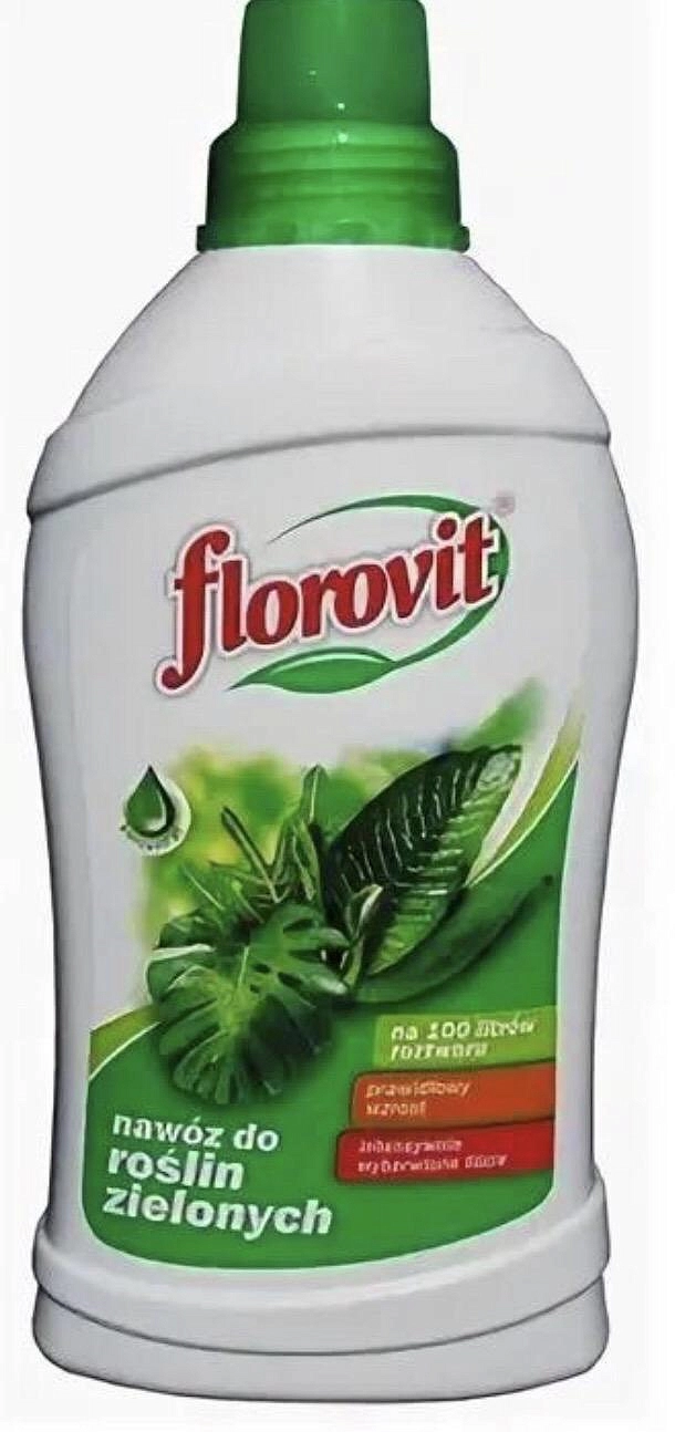 Удобрение цветочное Флоровит Жидкое садовое для Лиственных растений 1л