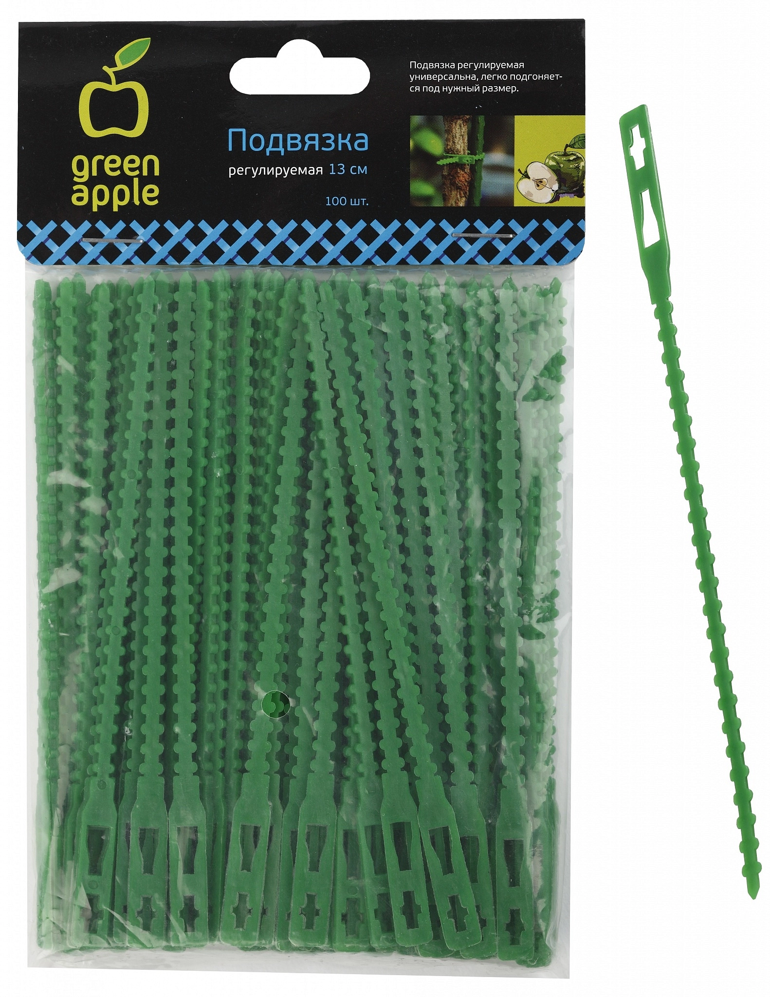 Подвязка для растений 20см GREEN APPLE