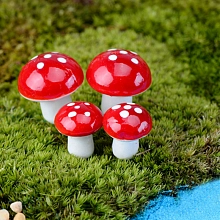 Фигура садовая грибы