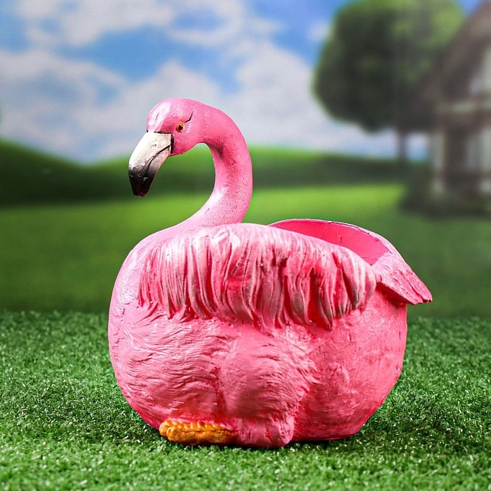 Кашпо Фламинго большой H-24