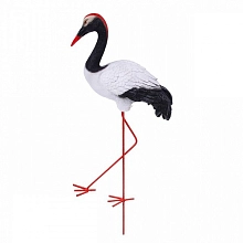 Фигура для пруда Журавль пластик 