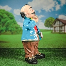 Фигура садовая Дед с трубкой 