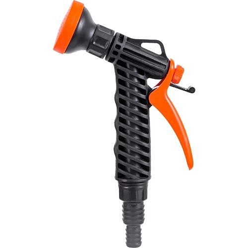 Пистолет-душ поливочный с фиксатором 1/2-3/4 Жук