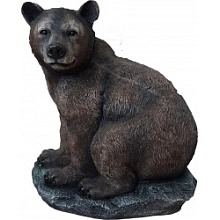 Фигура садовая Медведь на камне Н-60 