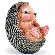 Фигура садовая Ежик сидячий средний H-19
